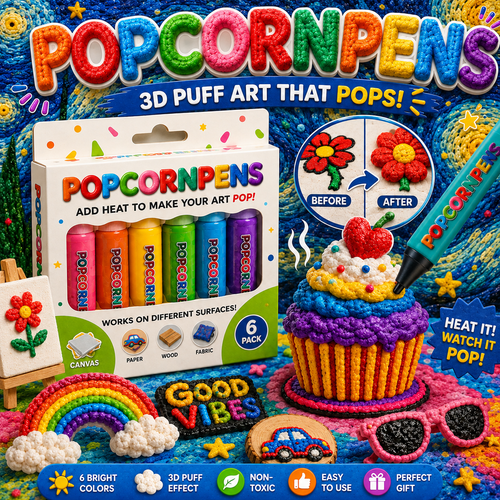 Save 50% by ordering today丨3D Relief Art Pen – Turn Flat Drawings Into Touchable 3D Art🪄